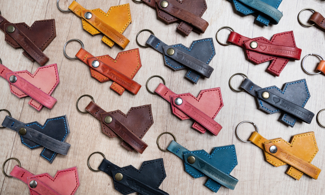 klíčenka na sluchátka lovemsuic